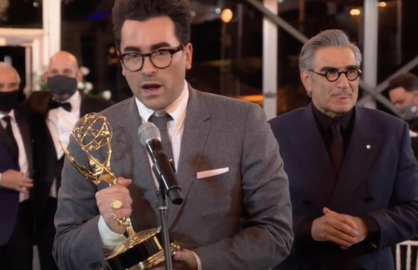 Schitt’s Creek Makes History at the Emmy Awards