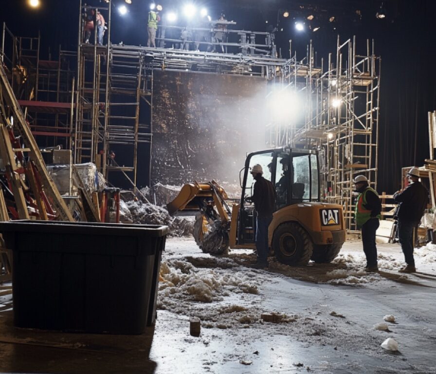 Behind the Scenes: Mastering Bobcat Operations for Film Set Construction