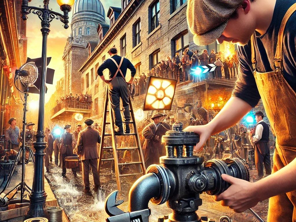 Leaks, Lights, and Camera: Montreal’s Plumbing Meets Canadian Film