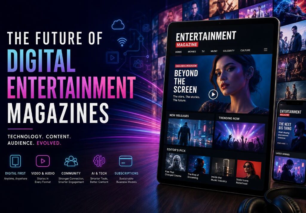 The Future of Digital Entertainment Magazines: How Technology Is Reshaping Content and Audience Engagement