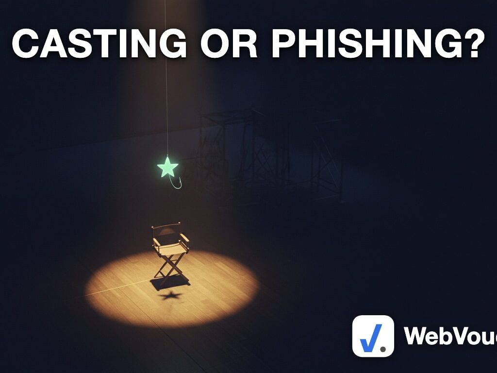 Casting call scams: verify the production before you reply